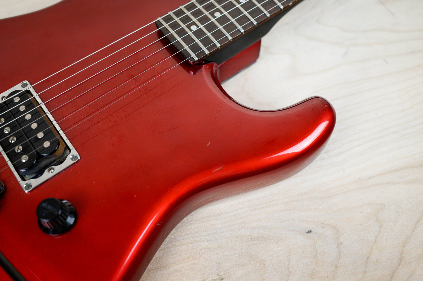 Fender Contemporary Series Stratocaster H ST-551 MIJ 1987 Candy Apple Red w/ Fender Hard Case