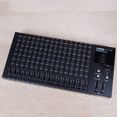 Boss BX-16 16-Channel Stereo Mixer Black Made in Japan w/ Power Supply