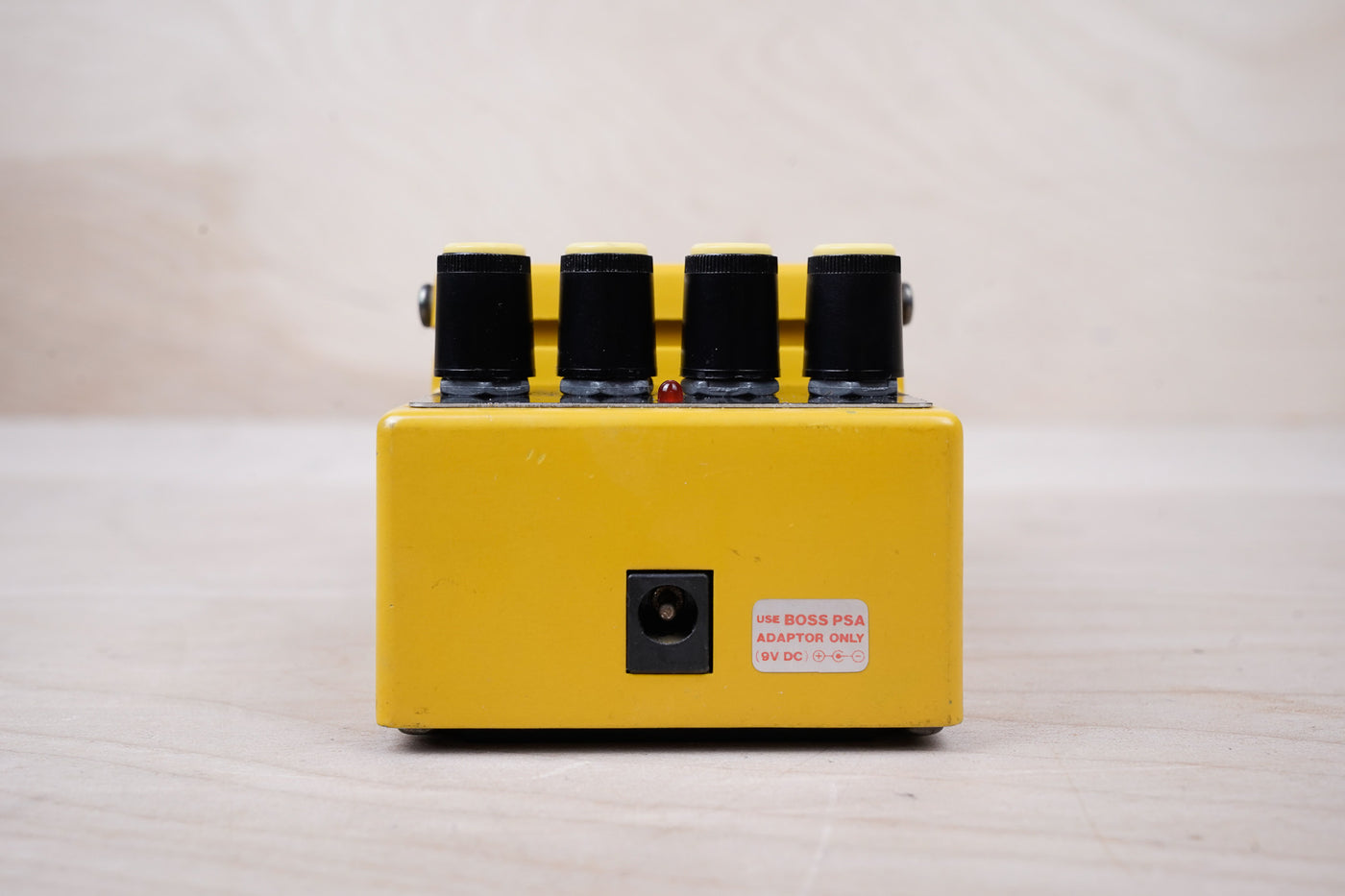 Boss OS-2 OverDrive/Distortion (Silver Label) 1994 Yellow