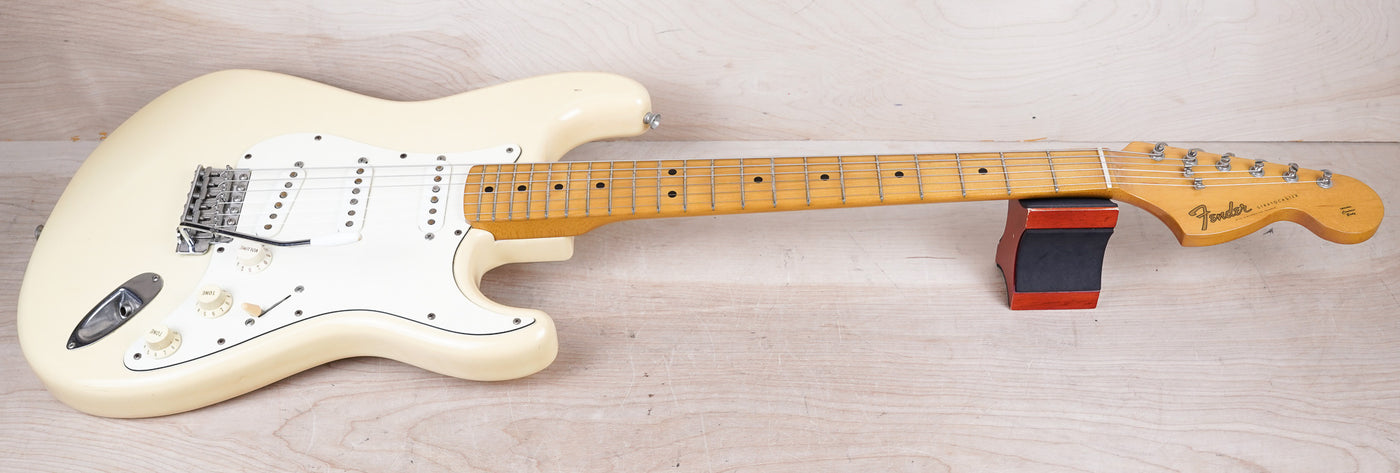 Fender ST-67 Stratocaster Reissue MIJ 1993 Vintage White Japan w/ Bag
