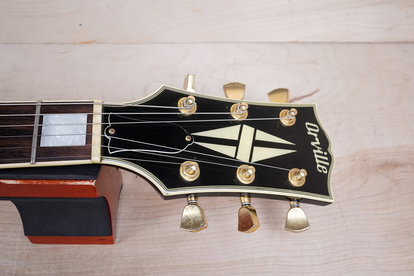 Orville LPC-75 Les Paul Custom MIJ 1997 Ebony Japan Gibson Fujigen w/ Bag