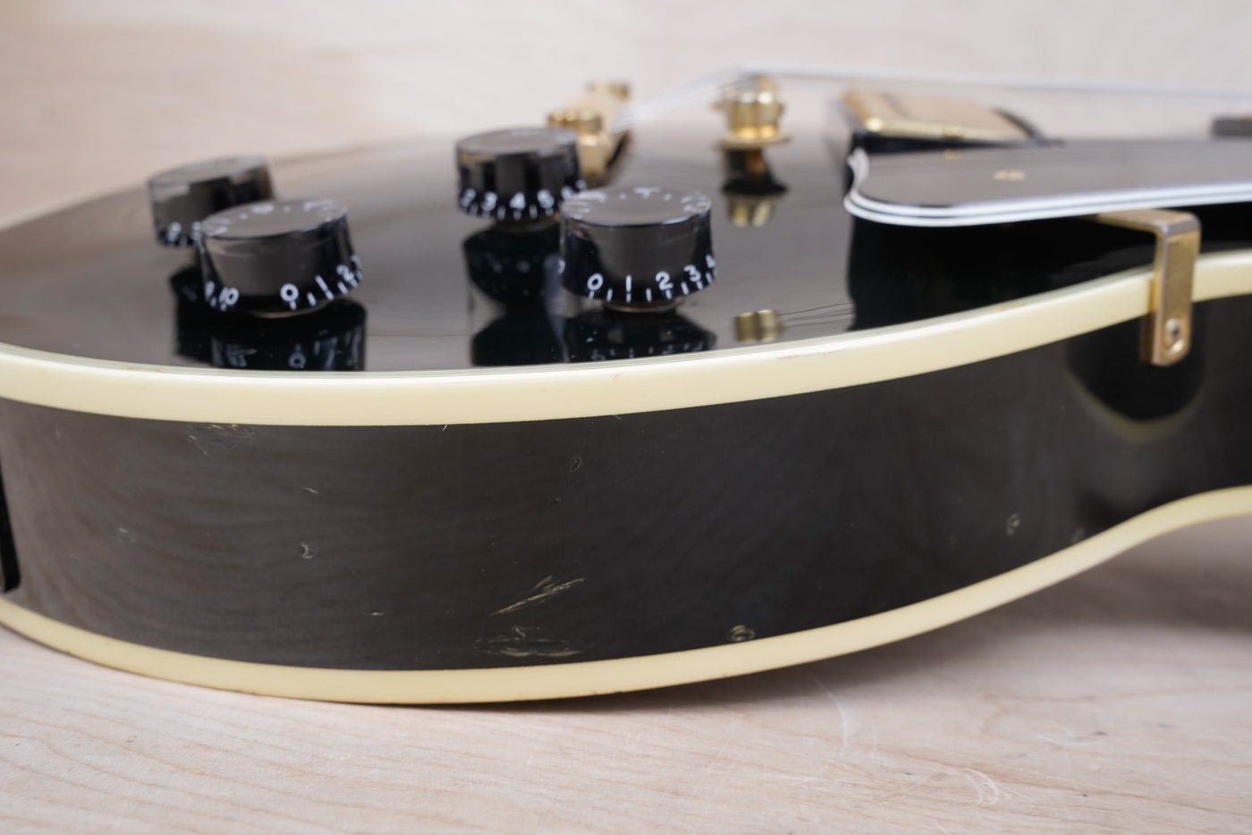Orville LPC-75 Les Paul Custom MIJ 1997 Ebony Japan Gibson Fujigen w/ Bag