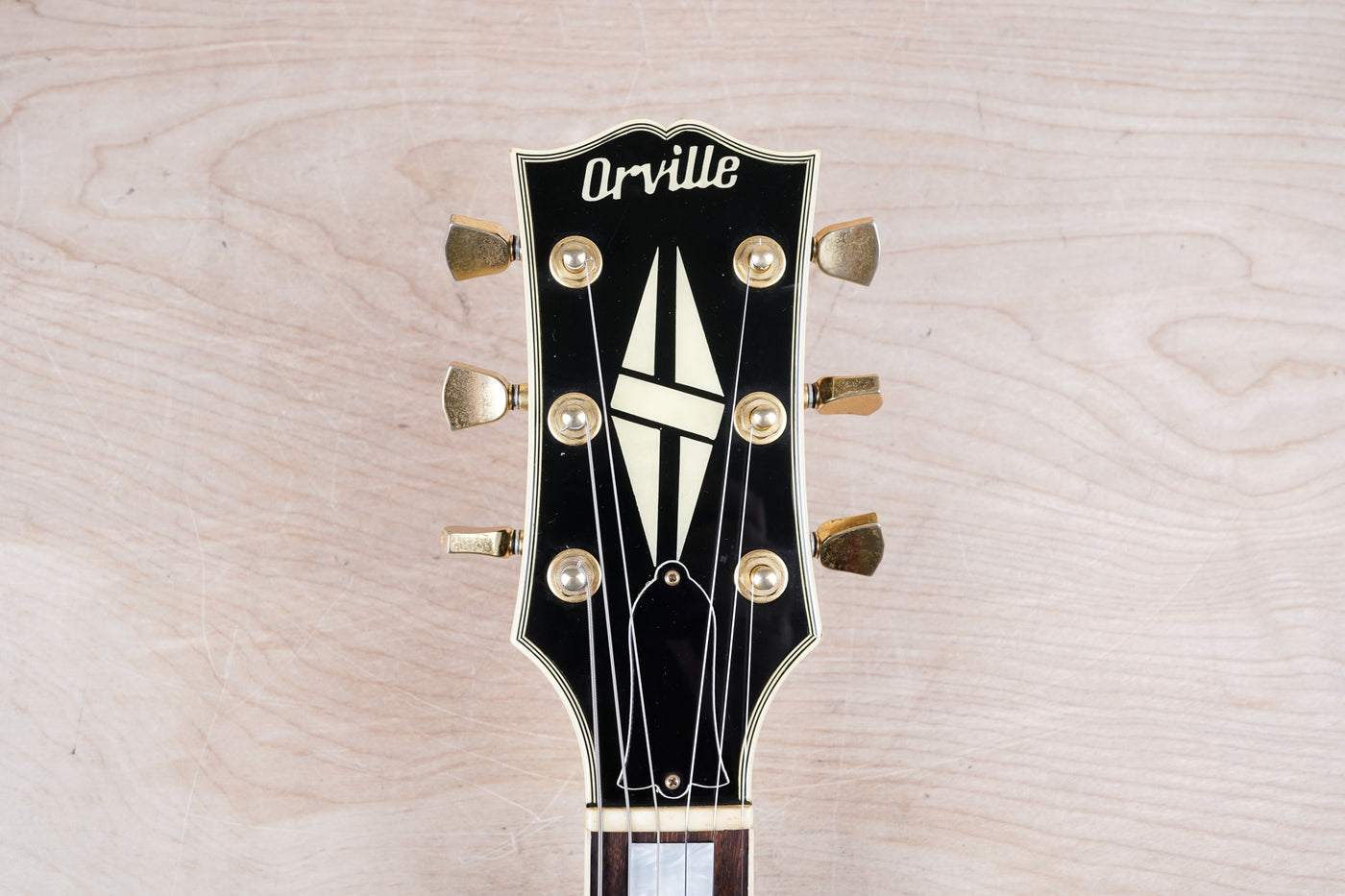 Orville LPC-75 Les Paul Custom MIJ 1997 Ebony Japan Gibson Fujigen w/ Bag