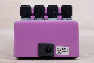 Boss BF-2 Flanger (Black Label) 1983 Purple Made In Japan MIJ ACA w/ Box