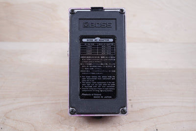 Boss BF-2 Flanger (Black Label) 1983 Purple Made In Japan MIJ ACA w/ Box
