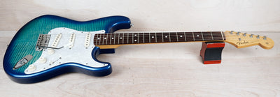 Fender Limited Edition ST-62 FMT Stratocaster Reissue MIJ 2013 Blue Flame Japan w/ Bag