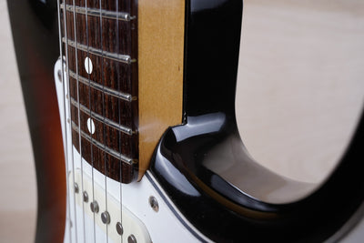 Squier '62 JV Stratocaster MIJ 1983 Sunburst Early Made in Japan w/ Hard Case