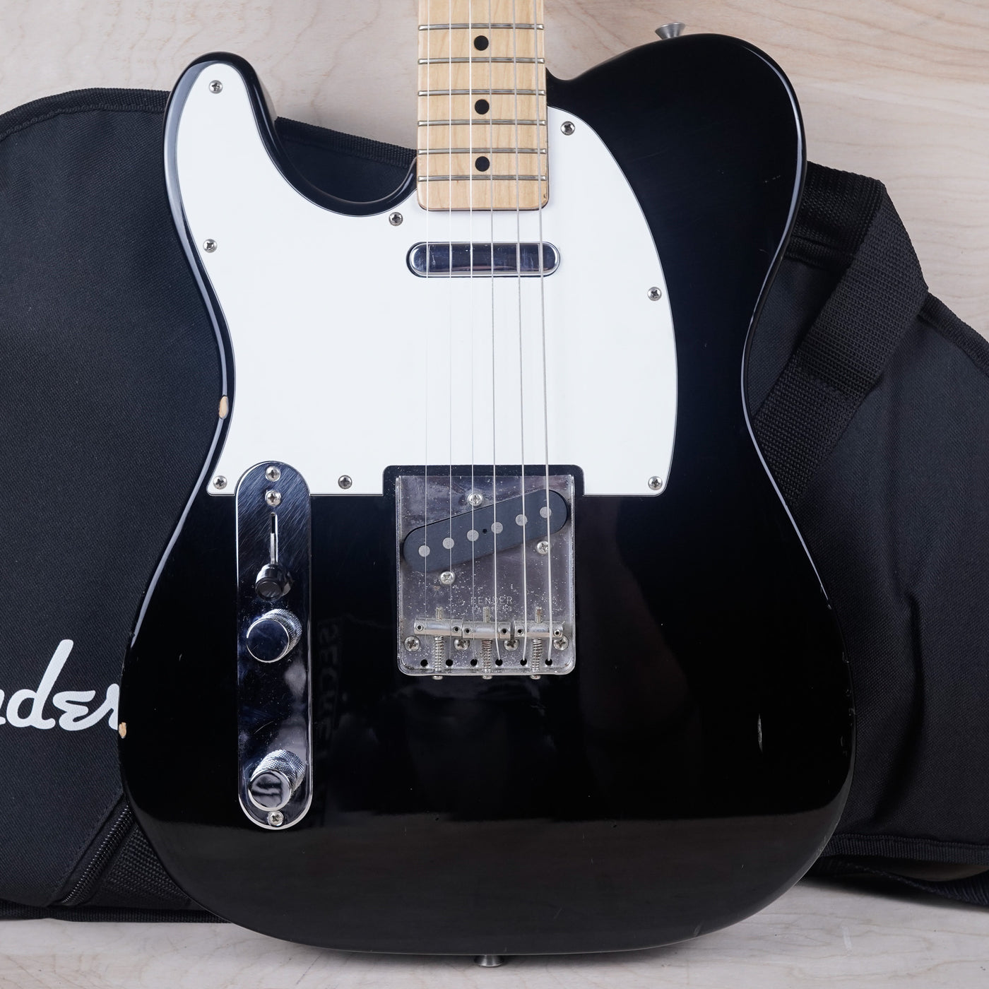 Fender TL-71 LH Telecaster Reissue CIJ 2004 Black Crafted in Japan w/ Bag