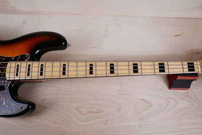 Fresher FJ-331 Personal Bass 1980's Sunburst J Bass Vintage Made in Japan MIJ w/ Hard Case