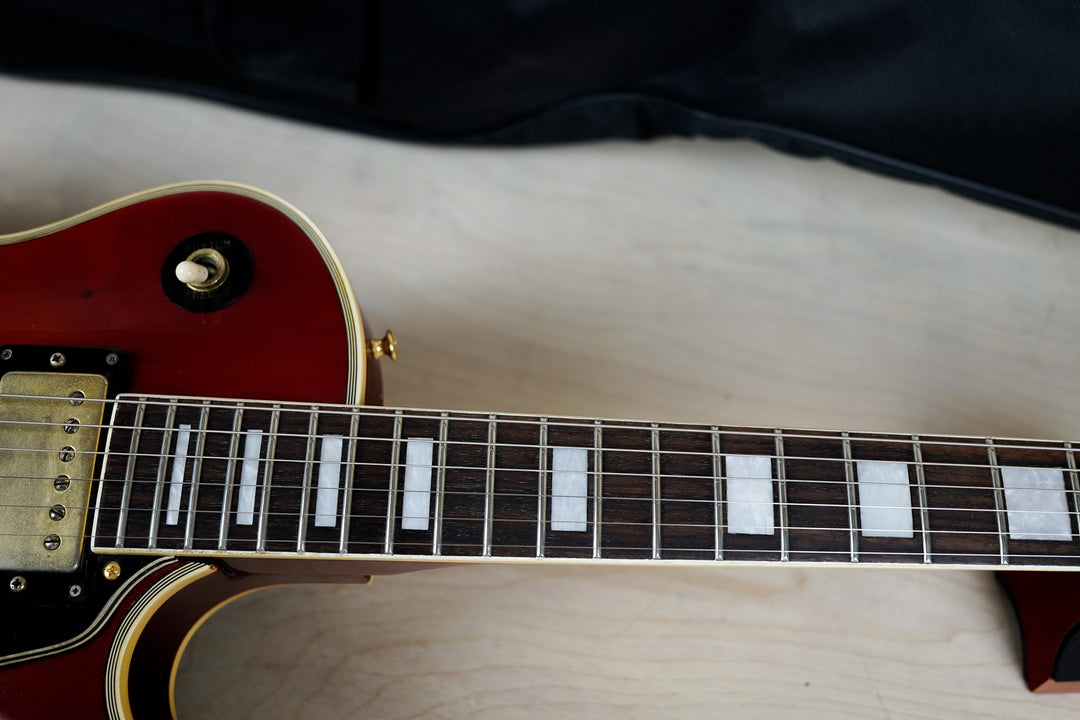 Tomson　LES PAUL COSTOM JAPAN VINTAGE! Tomson Single Cut Custom 1980's Sunburst Vintage Made in