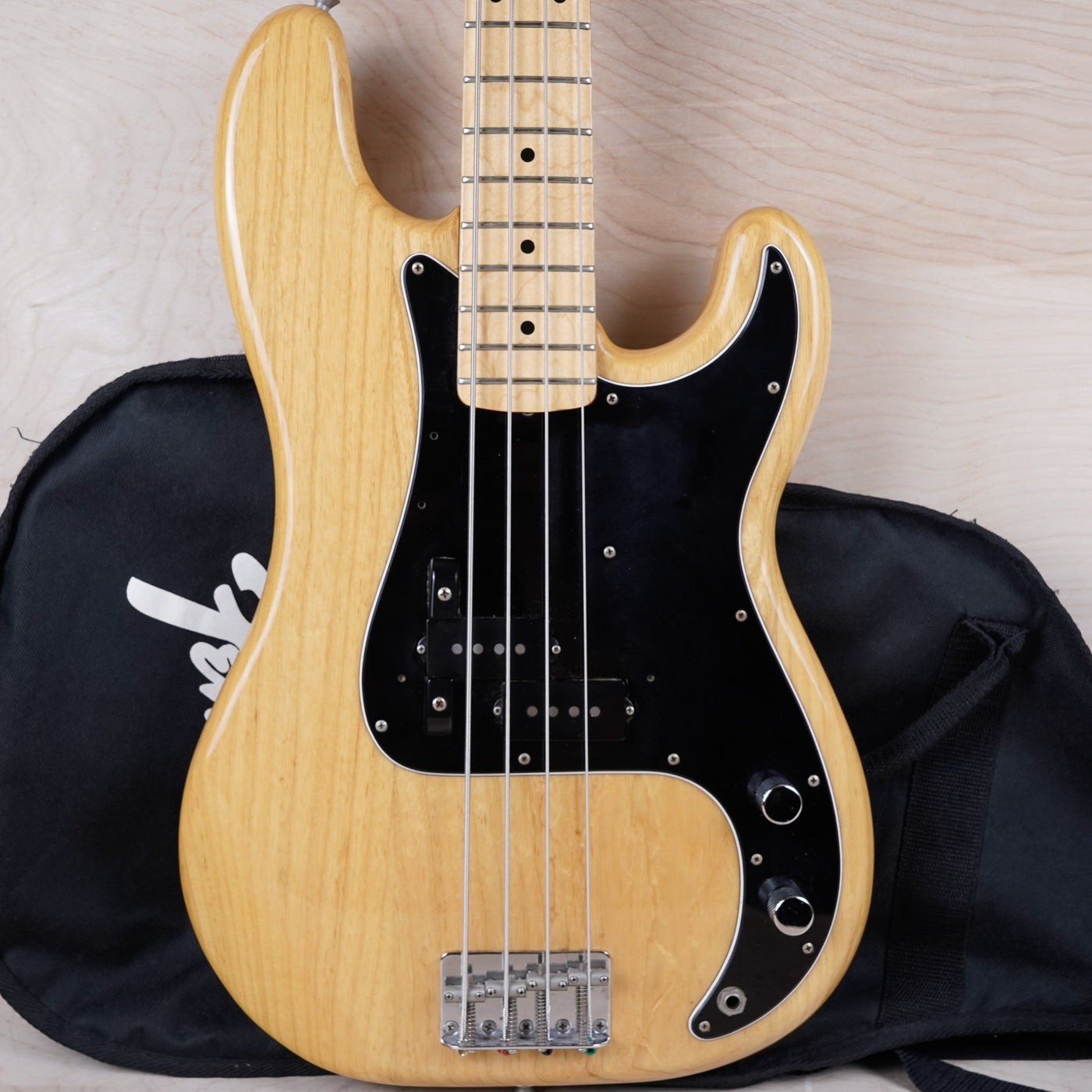 Fender PB70-93US Precision Bass Reissue CIJ 2006 Natural Crafted in Japan w/ Bag