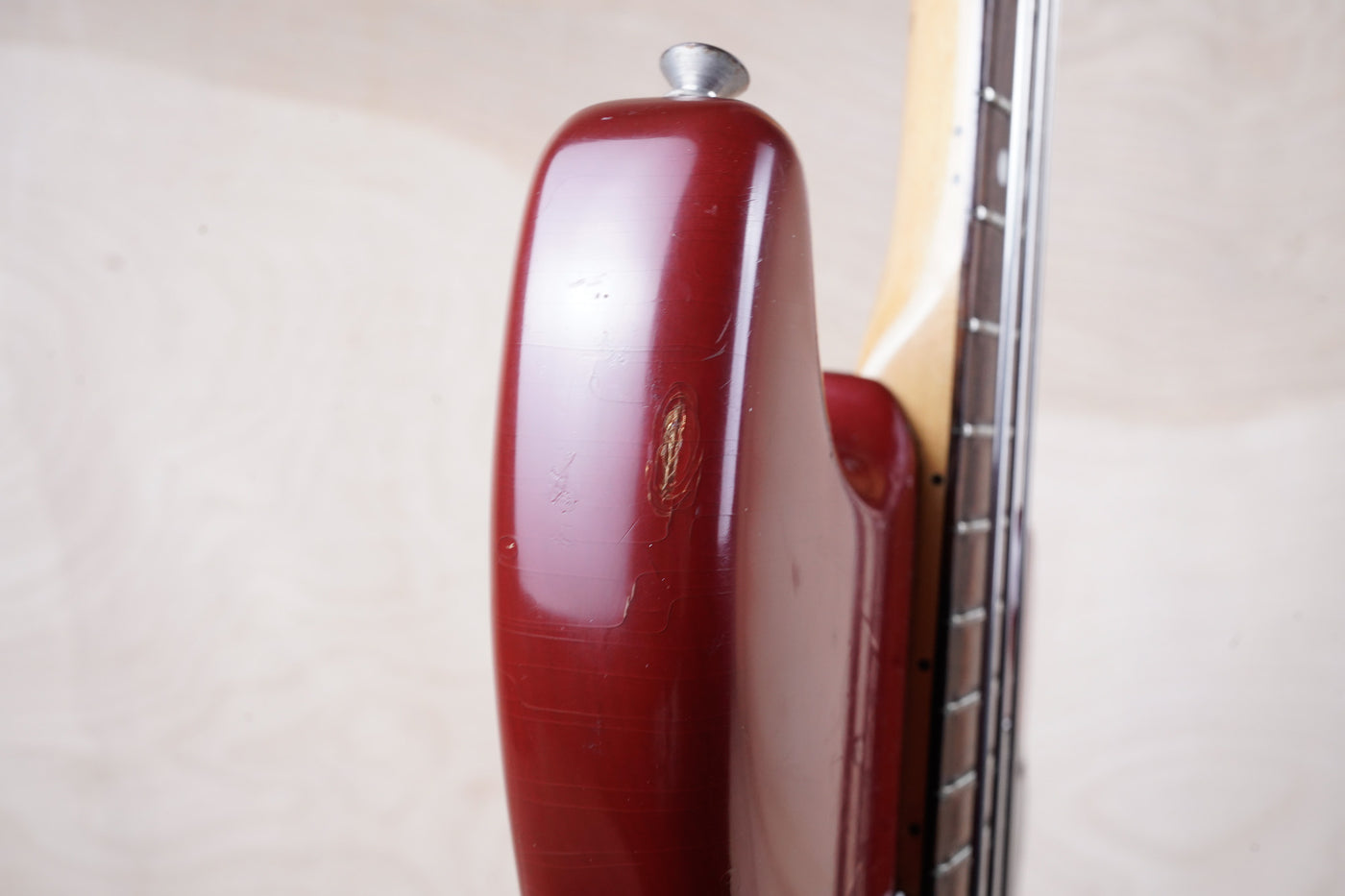 Fender Musicmaster Bass 1978 Cherry Red Vintage USA w/ OHSC