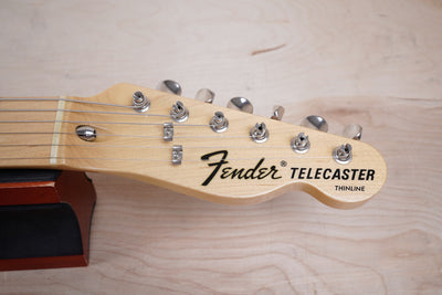 Fender TN-72 Thinline Telecaster Reissue CIJ 2006 Natural Crafted in Japan w/ Bag