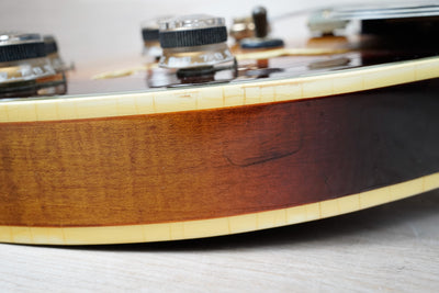 Greco Super View SV-800 MIJ Semi-Hollowbody 1979 Brown Sunburst Vintage Japan Fujigen w/ Hard Case