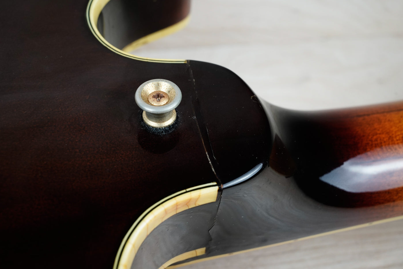 Greco Super View SV-800 MIJ Semi-Hollowbody 1979 Brown Sunburst Vintage Japan Fujigen w/ Hard Case