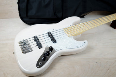 Fujigen FGN Neo Classic NJB10MBAHV 5 String Bass MIJ 2019 Blonde Ash w/ Bag