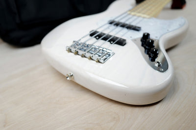Fujigen FGN Neo Classic NJB10MBAHV 5 String Bass MIJ 2019 Blonde Ash w/ Bag