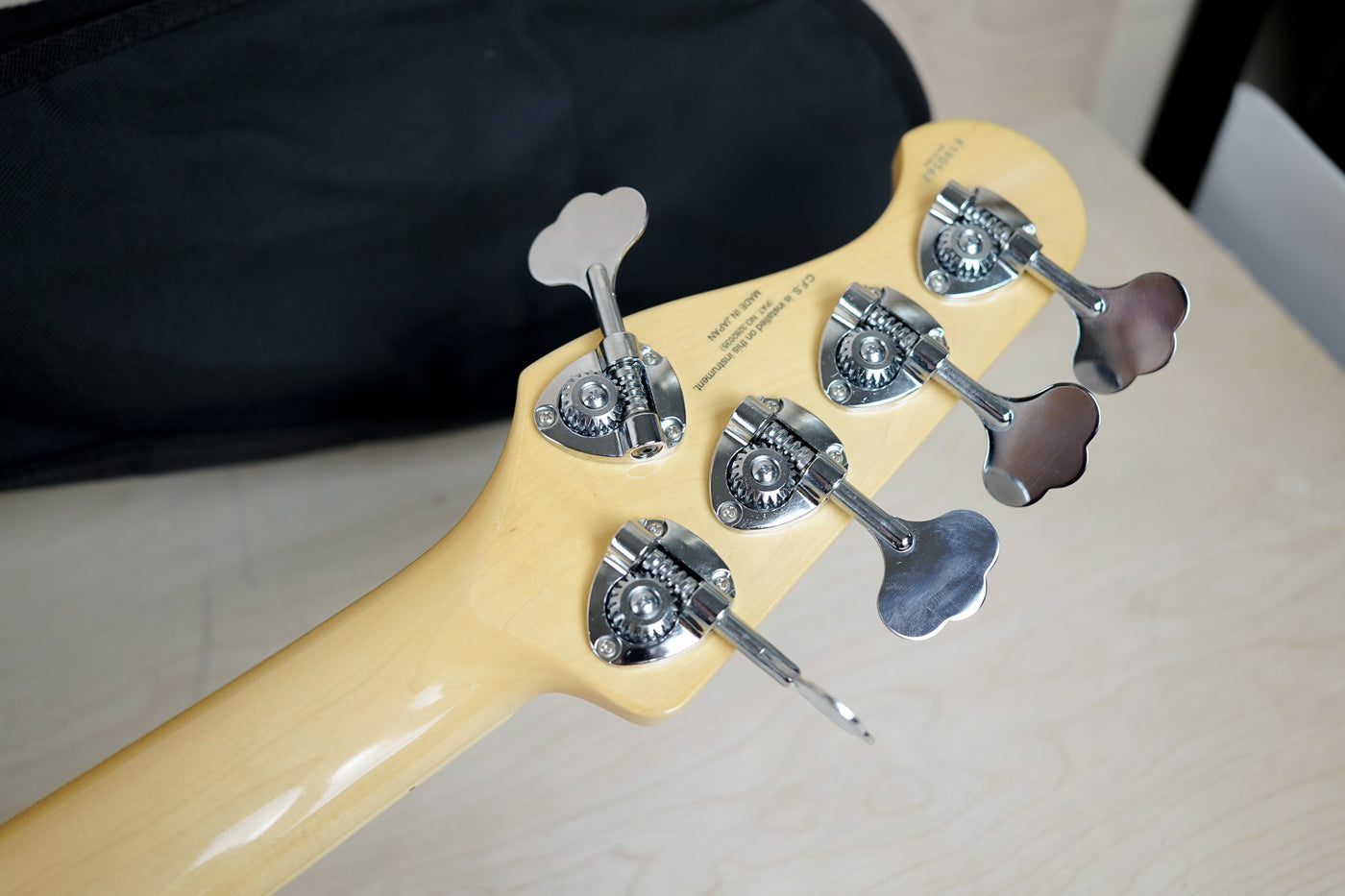 Fujigen FGN Neo Classic NJB10MBAHV 5 String Bass MIJ 2019 Blonde Ash w/ Bag