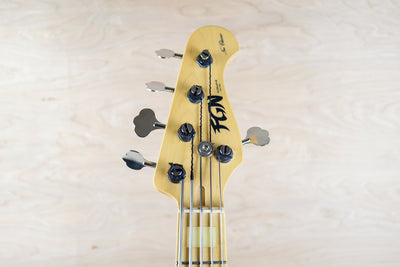 Fujigen FGN Neo Classic NJB10MBAHV 5 String Bass MIJ 2019 Blonde Ash w/ Bag