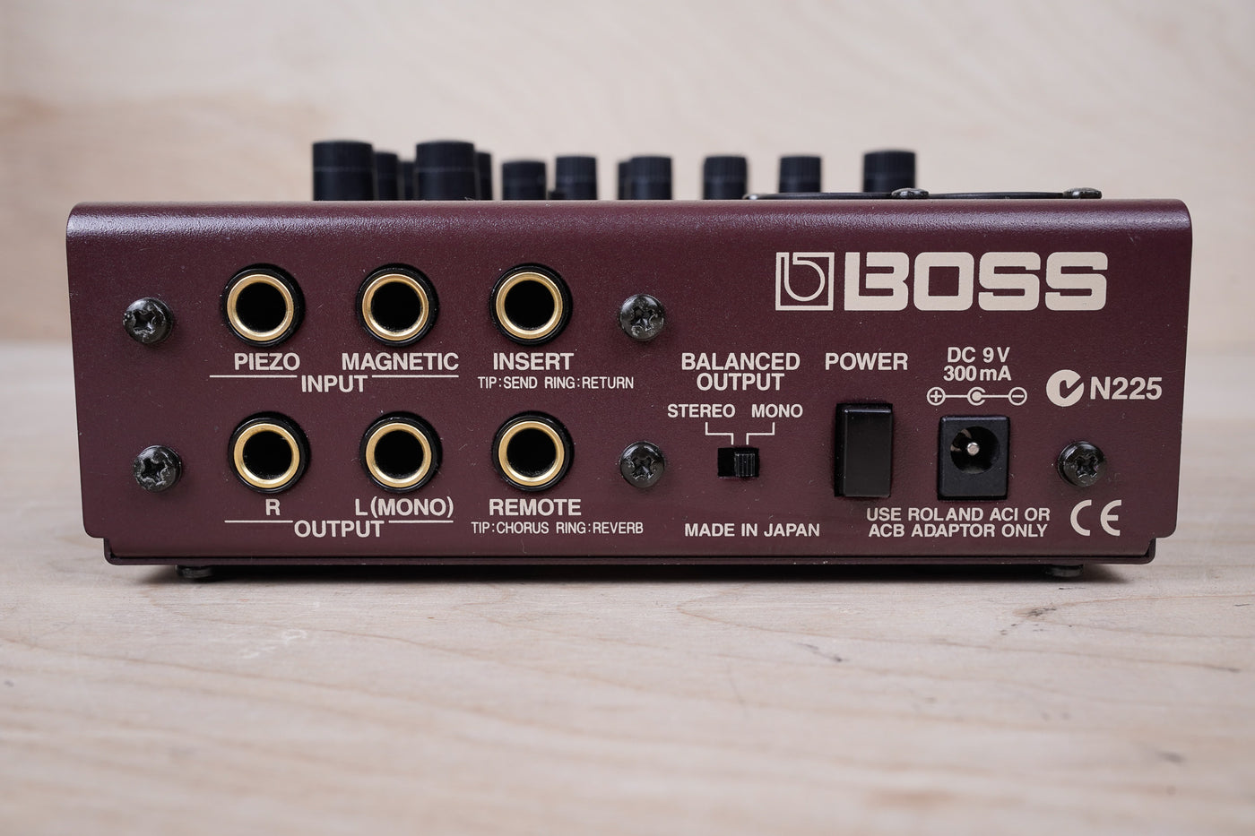 Boss AD-5 Acoustic Instrument Processor 2002 Brown Made in Japan