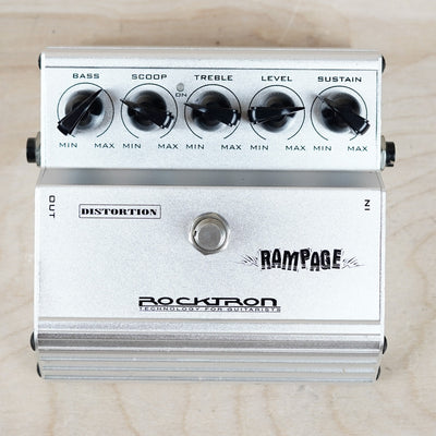 Rocktron Rampage Distortion Pedal Silver