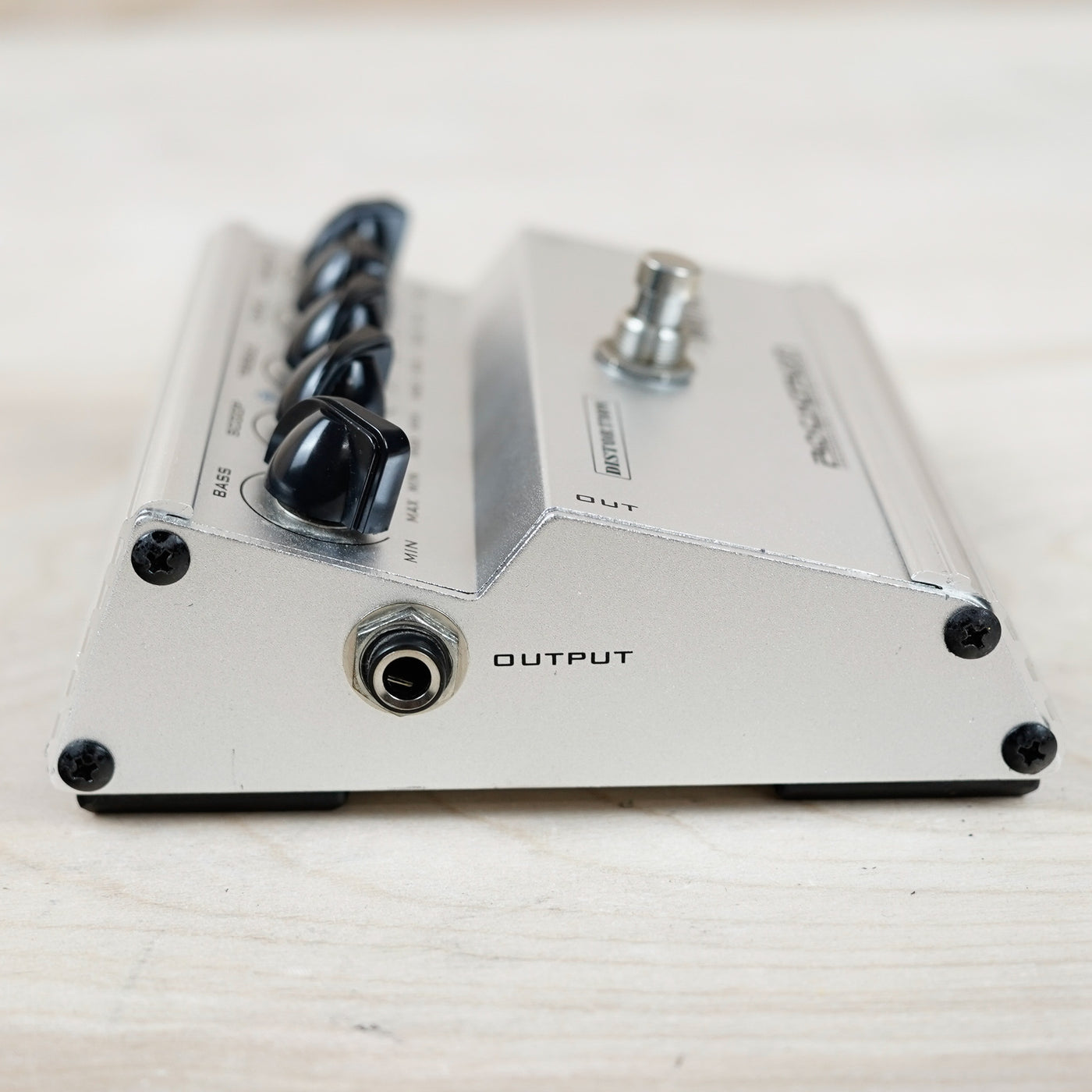 Rocktron Rampage Distortion Pedal Silver