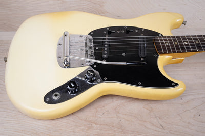 Fender Mustang 1978 Olympic White Vintage USA w/ Bag