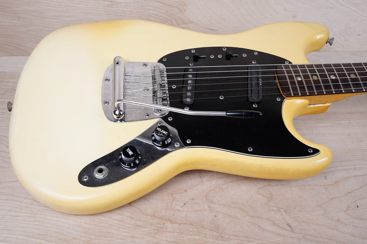 Fender Mustang 1978 Olympic White Vintage USA w/ Bag – A Flash