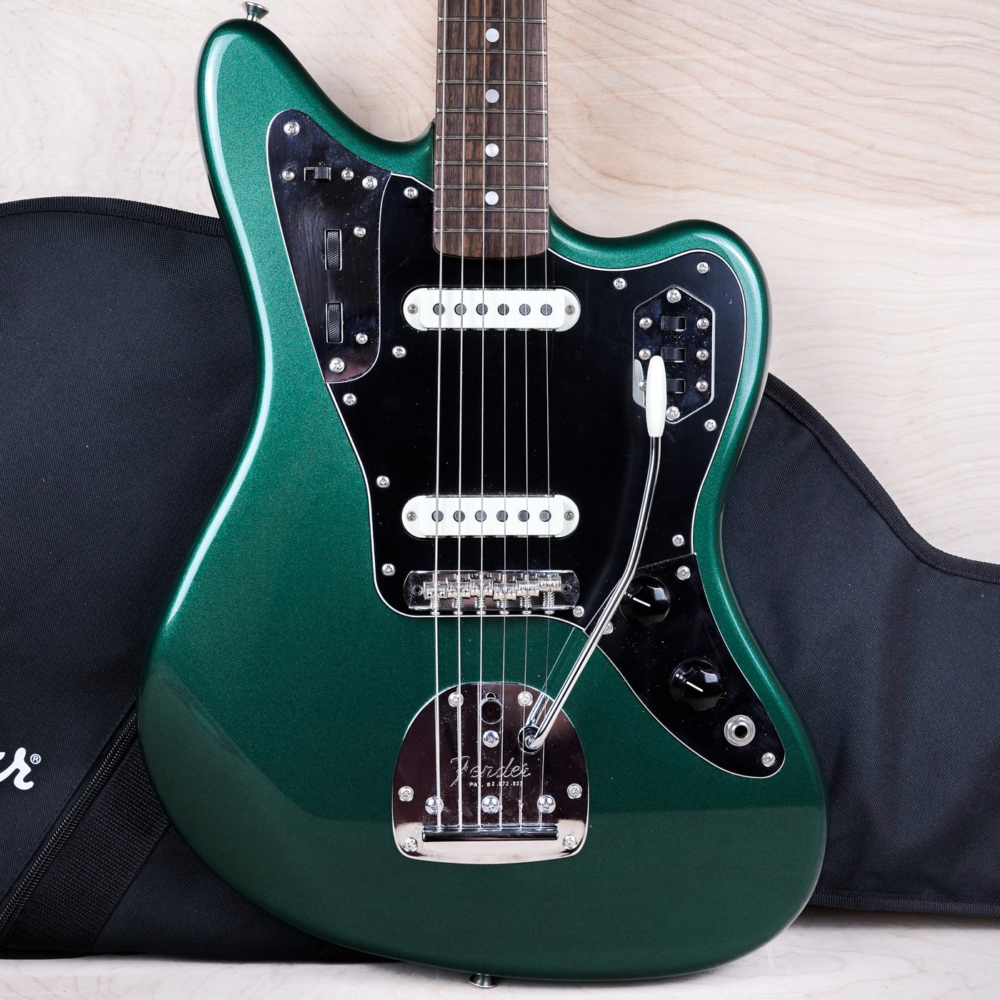 Fender Hybrid '60s Jaguar MIJ 2020 Sherwood Green Metallic Made in Japan w/ Bag