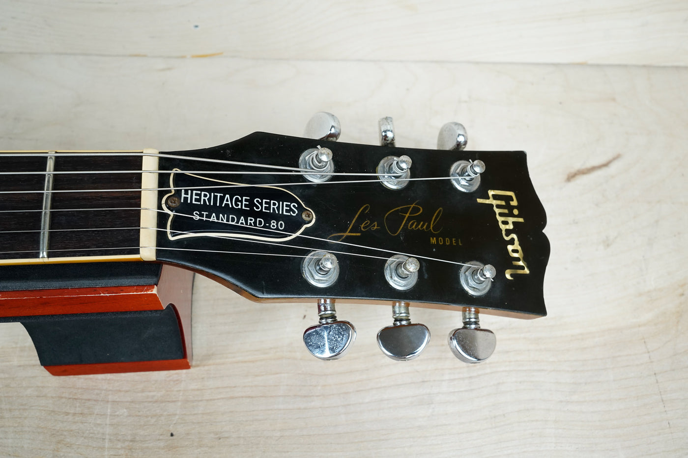 Gibson Heritage Series Standard-80 1982 Gold Top Vintage Tim Shaw PAFs w/ OHSC