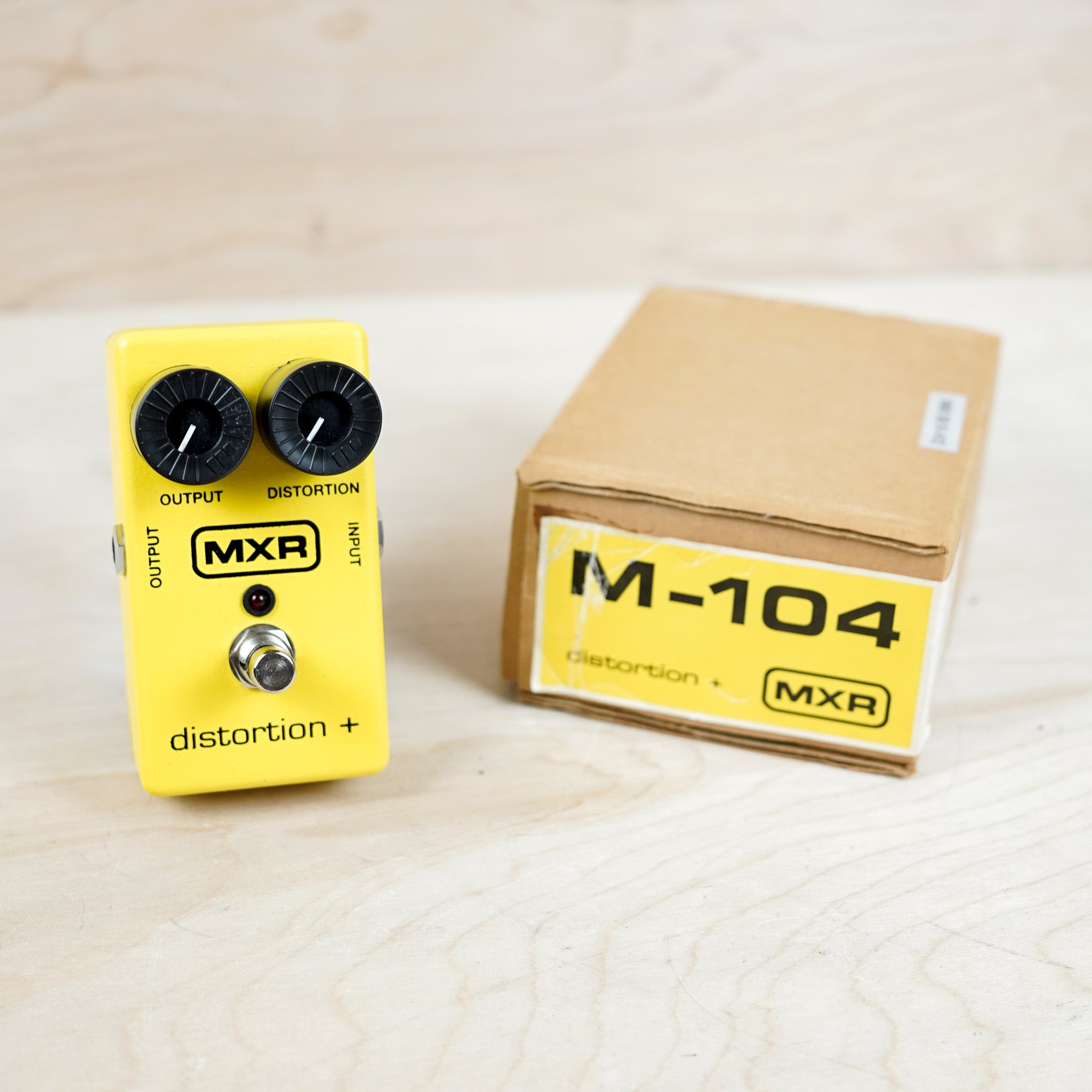 MXR M104 Distortion+ Plus Guitar Effects Pedal Boxed – A Flash Flood of ...