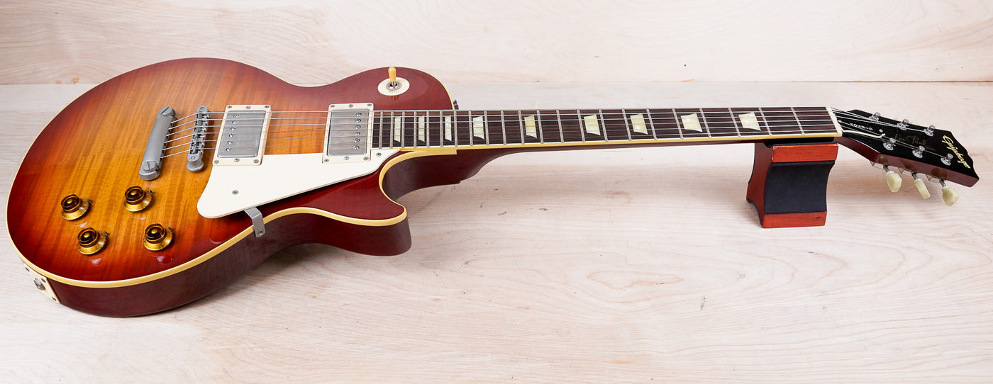 Epiphone LPS-85F Les Paul Standard MIJ 1999 Cherry Sunburst Japan Domestic w/ Bag, Paperwork