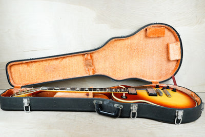 Greco EG-1000 MIJ 1977 Red Sunburst Maxon U-3000 Pickups Vintage Made in Japan LPC w/ Hard Case