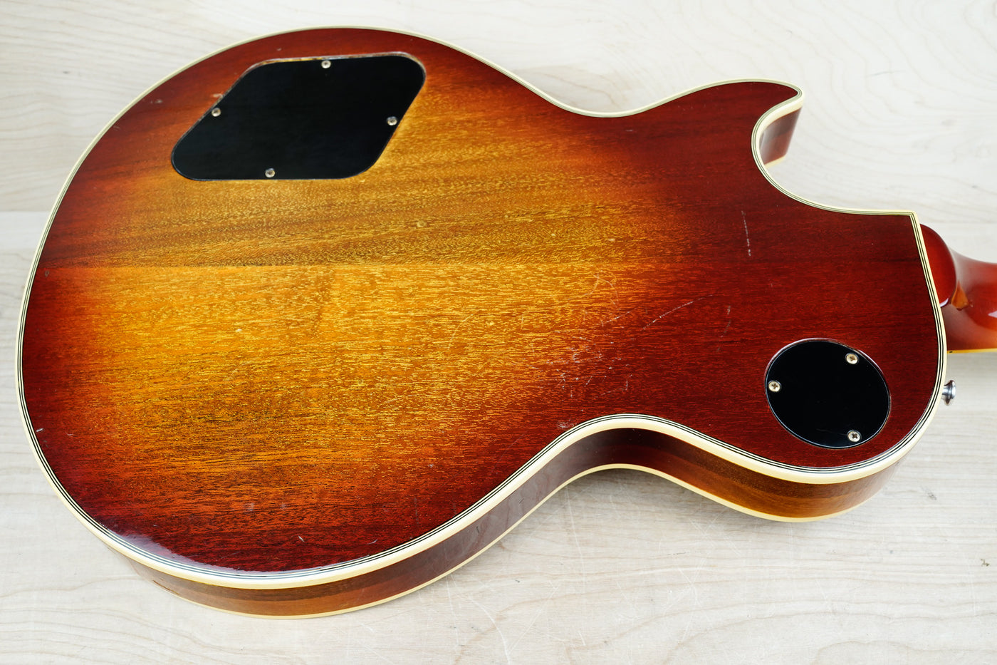 Greco EG-1000 MIJ 1977 Red Sunburst Maxon U-3000 Pickups Vintage Made in Japan LPC w/ Hard Case