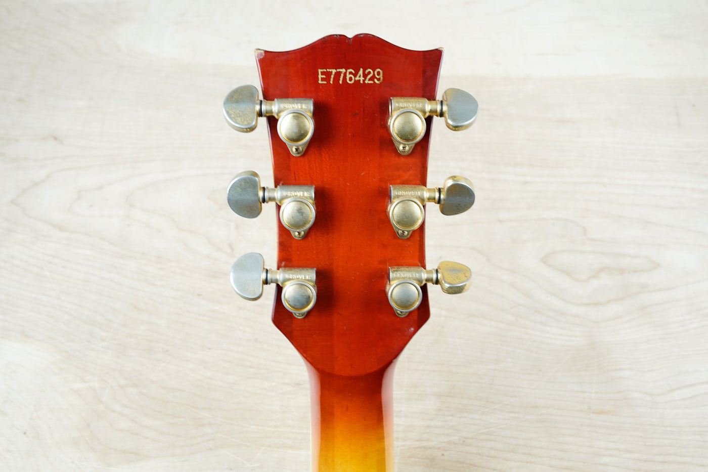Greco EG-1000 MIJ 1977 Red Sunburst Maxon U-3000 Pickups Vintage Made in Japan LPC w/ Hard Case