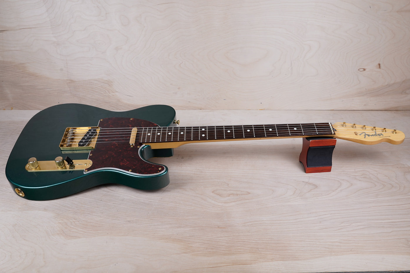 Fender FSR 75th Anniversary Hybrid II Telecaster MIJ 2021 Sherwood Green Metallic Japan w/ Bag