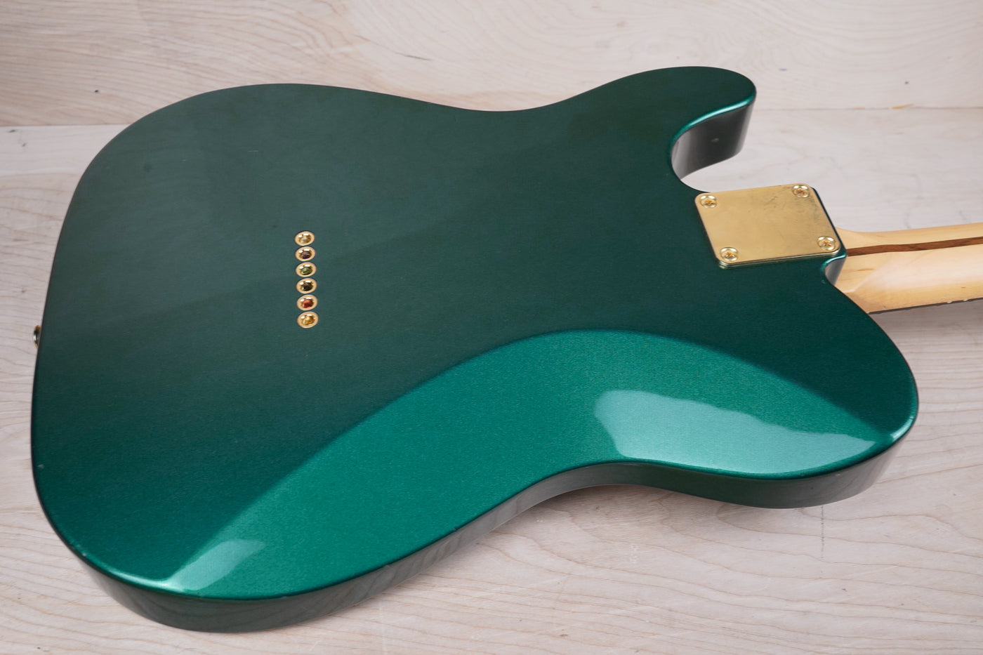 Fender FSR 75th Anniversary Hybrid II Telecaster MIJ 2021 Sherwood Green Metallic Japan w/ Bag