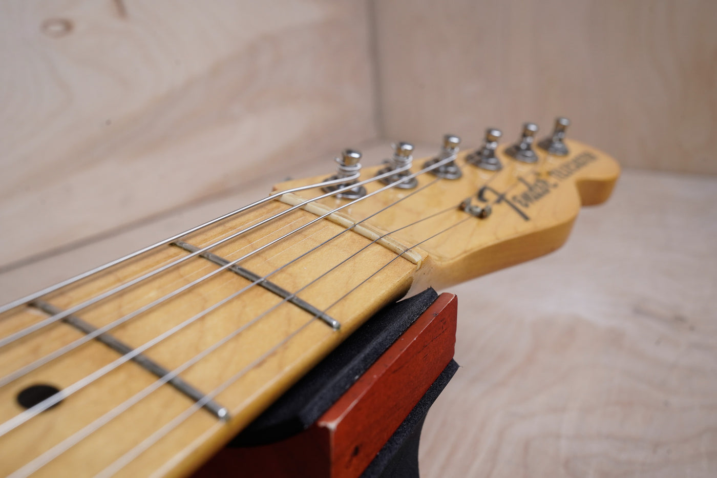 Fender TN70-EX Telecaster Thinline MIJ 1985 Natural Early 1970 Japan Vintage Reissue w/ Hard Case