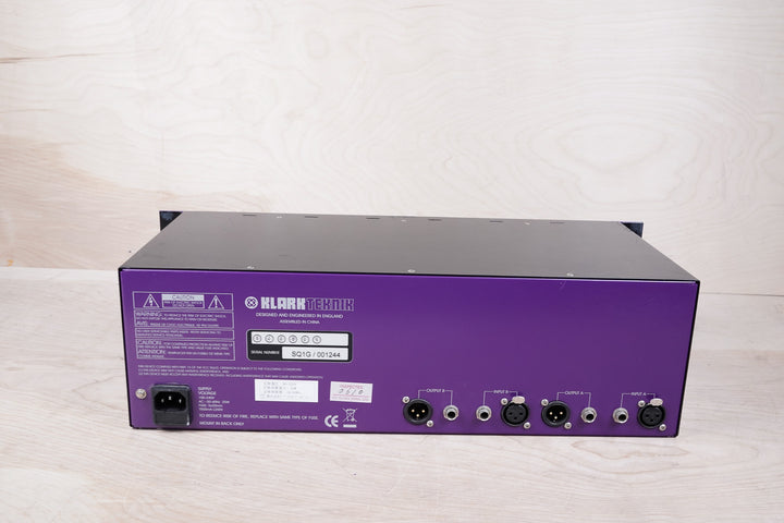 Klark Teknik SQ1G Square One Dual 30-Band Graphic Equalizer – A