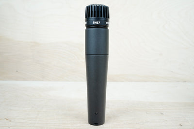 Shure SM57 Cardioid Dynamic Instrument Microphone Pair Set of 2 w/ Bags