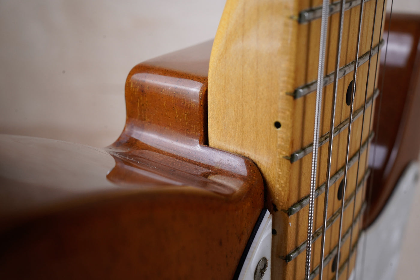 Fender TN70-EX Telecaster Thinline MIJ 1985 Natural Early 1970 Japan Vintage Reissue w/ Hard Case