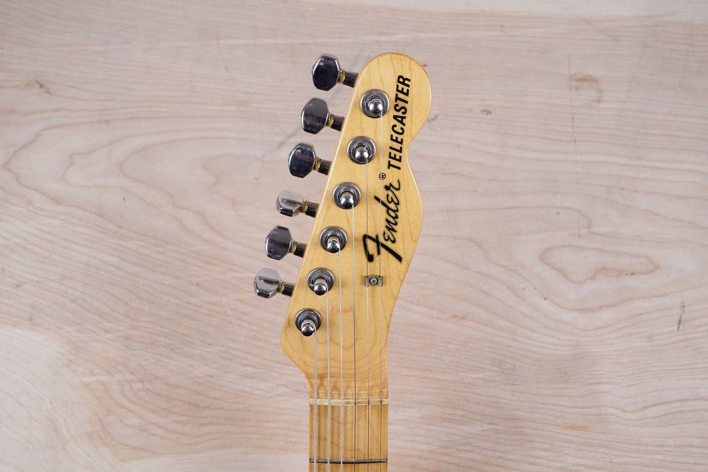 Fender TN70-EX Telecaster Thinline MIJ 1985 Natural Early 1970 Japan Vintage Reissue w/ Hard Case