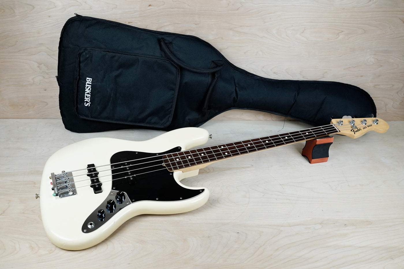 Fender American Special Jazz Bass 2010 Olympic White w/ Bag