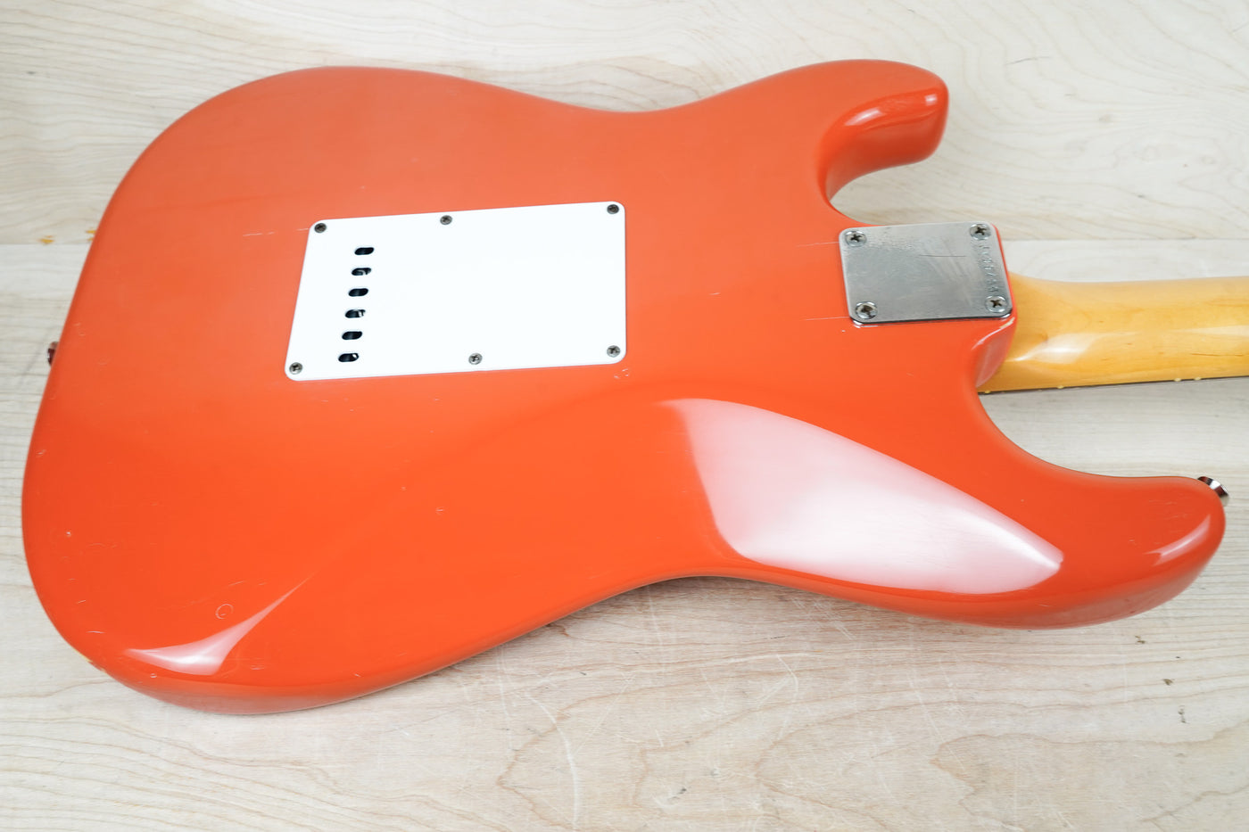Squier SST JV Stratocaster MIJ 1983 Fiesta Red Vintage Fender Japan Fujigen w/ Bag