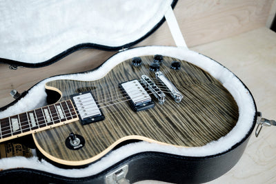 Gibson Chad Kroeger Signature Blackwater Les Paul 2011 Transparent Black w/ OHSC