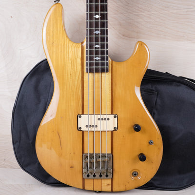 Aria Pro II Thor Sound TSB-550 Bass MIJ 1980 Natural Made in Japan w/ Bag