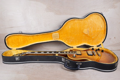 Aria Pro II LC-600 MIJ 1979 Violin Finish Vintage Made in Japan Matsumoku LP Custom Type w/ Hard Case