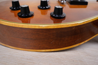 Aria Pro II LC-600 MIJ 1979 Violin Finish Vintage Made in Japan Matsumoku LP Custom Type w/ Hard Case