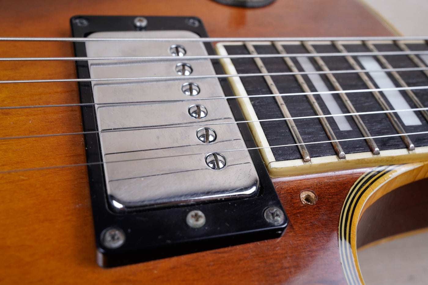 Aria Pro II LC-600 MIJ 1979 Violin Finish Vintage Made in Japan Matsumoku LP Custom Type w/ Hard Case