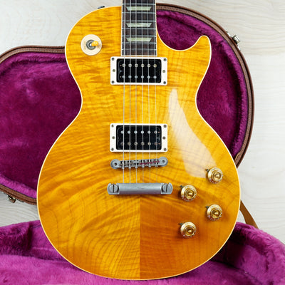 Gibson Les Paul Classic Premium Plus 1995 Translucent Amber w/ OHSC